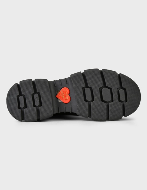 женские черные кожаные Ботинки Love Moschino JA15614G0DIAI00A - фото-5
