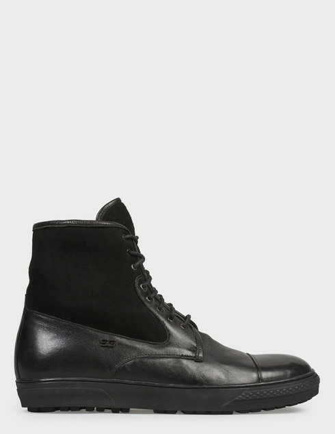 мужские черные Ботинки Sandro G. 29336-1-black - фото-6