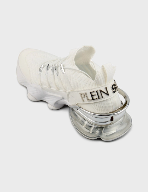 женские белые Кроссовки Plein Sport USC0518STE003N-0191 - фото-2