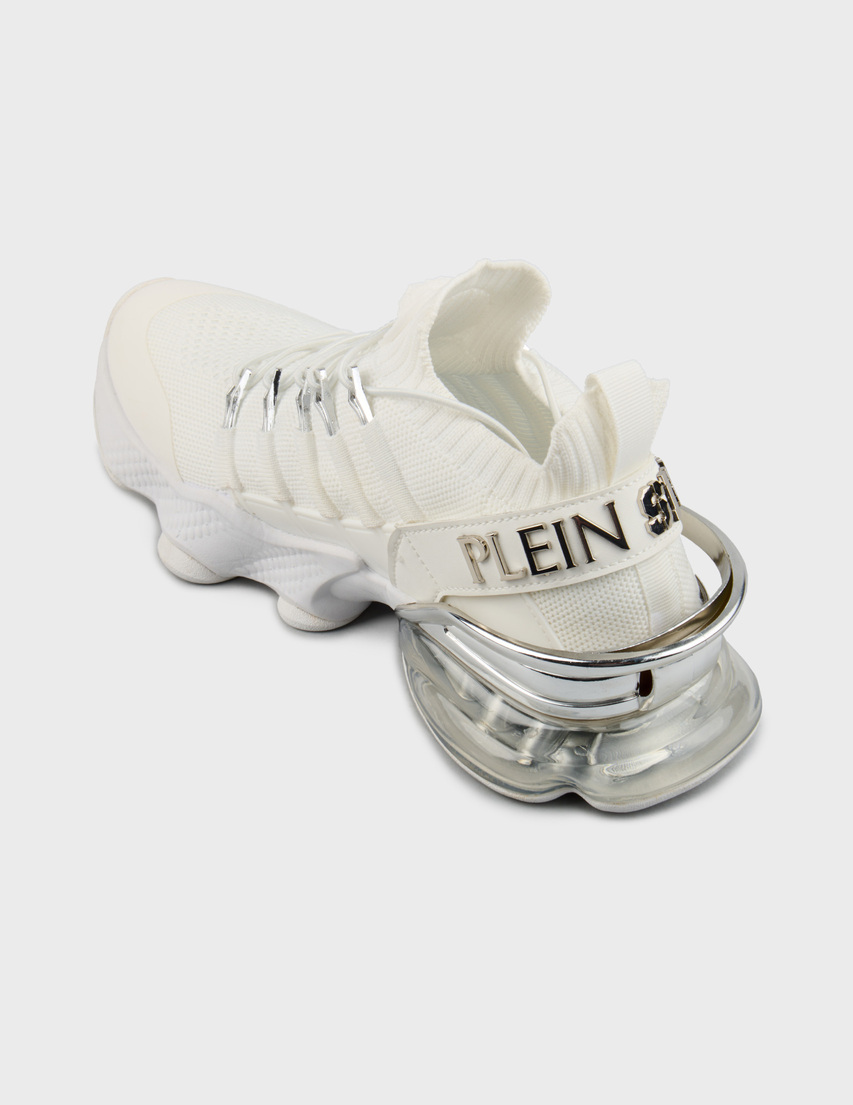 женские белые Кроссовки Plein Sport USC0518STE003N-0191 - фото-2