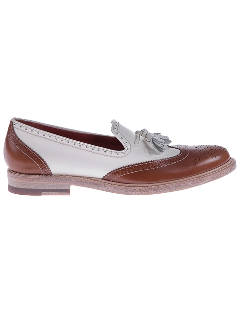 женские белые Лоферы Santoni WCKE55261BC1TPZDC43 - фото-2