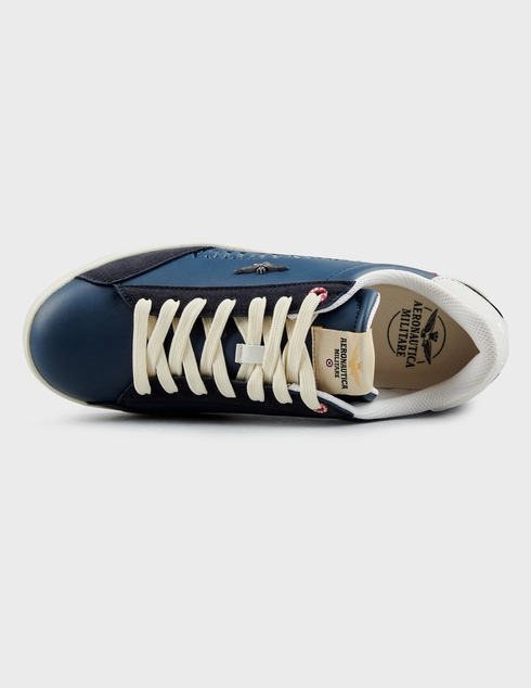 синие мужские Кеды Aeronautica Militare 3385_blue 5459 грн