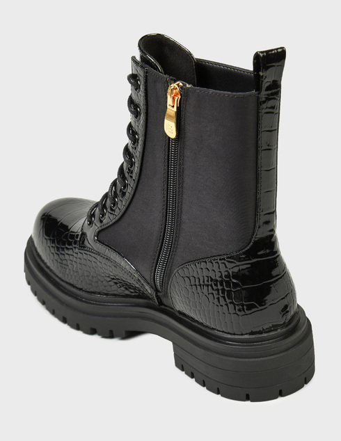 женские черные Ботинки Laura Biagiotti 8263-R-cocco_black - фото-2