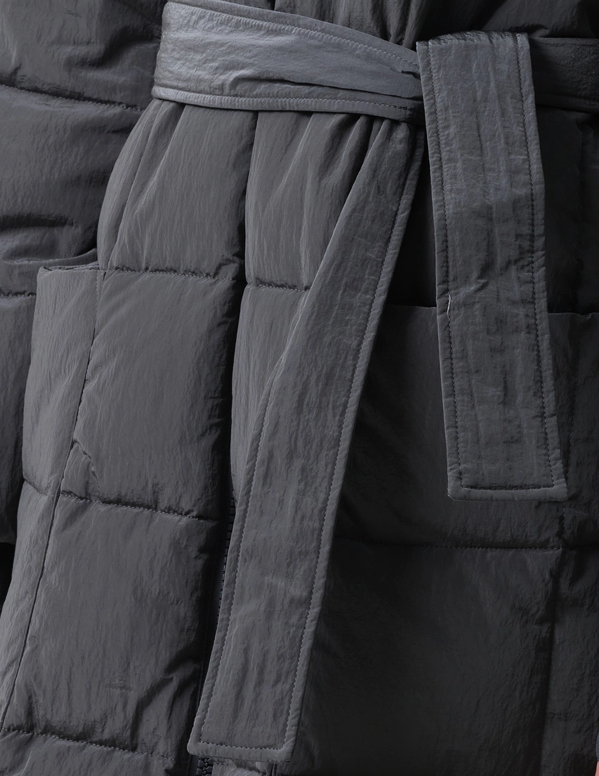 【ミラノ購入】EMPORIO ARMANI ラムレザー2010 アーカイブ Armani - 00s archive アルマーニ ラムレザー切替 ミリタリー