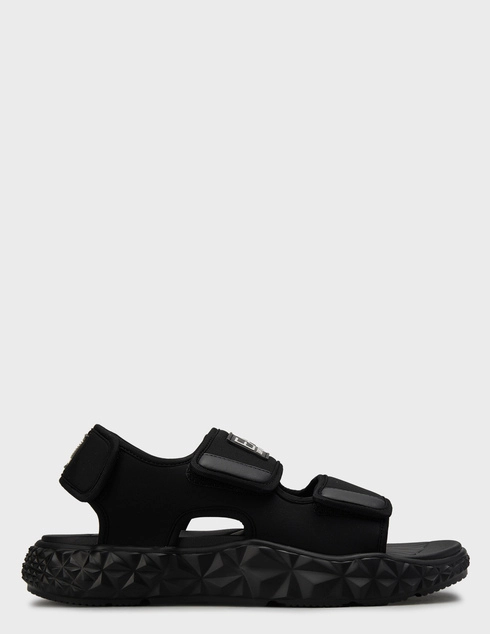 мужские черные текстильные Сандалии Ea7 Emporio Armani 004-312_blackM - фото-5