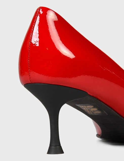 женские красные лакированные Туфли Sportmax 1005-Sportmax-red - фото-5