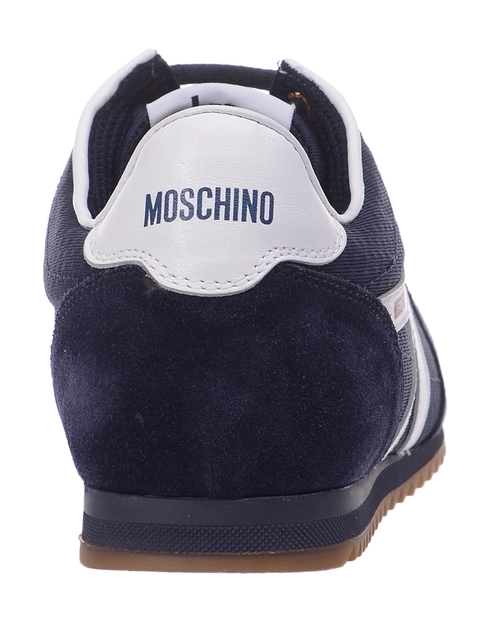 мужские синие Кроссовки Moschino 56060039122 - фото-2