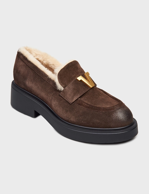 коричневые Лоферы Vittorio Virgili VD5603BROWN_brown