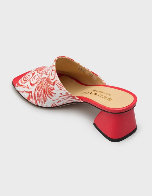 женские красные Шлепанцы Brunate 59704_red - фото-2