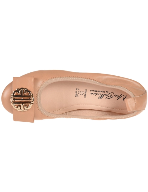 бежевые женские Балетки Gianni Renzi 1084_beige 5015 грн