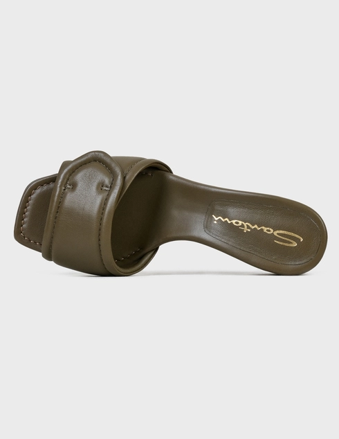 зеленые женские Шлепанцы Santoni SWHIQ59245HA2TPFHV50-green 13725 грн