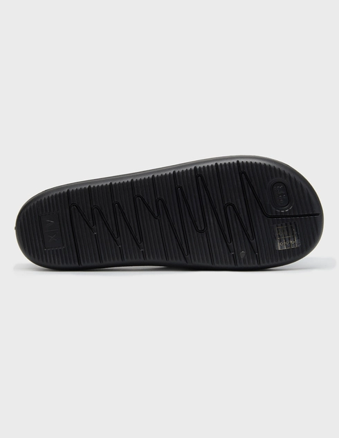 черные Шлепанцы Armani Exchange XM002744AF23456-MC011 размер - 40; 41; 42; 43; 44; 45; 46