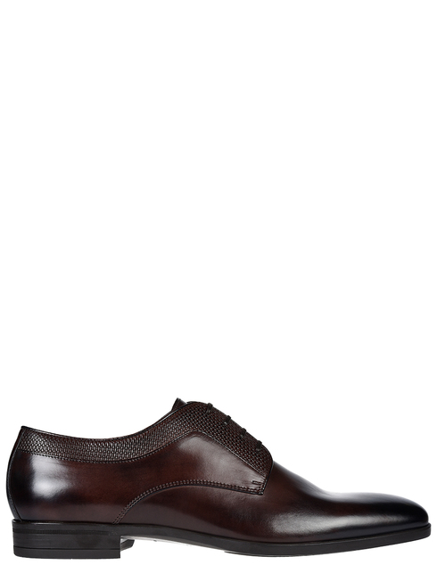мужские коричневые кожаные Туфли Boss AGR-50410907-209 - фото-5