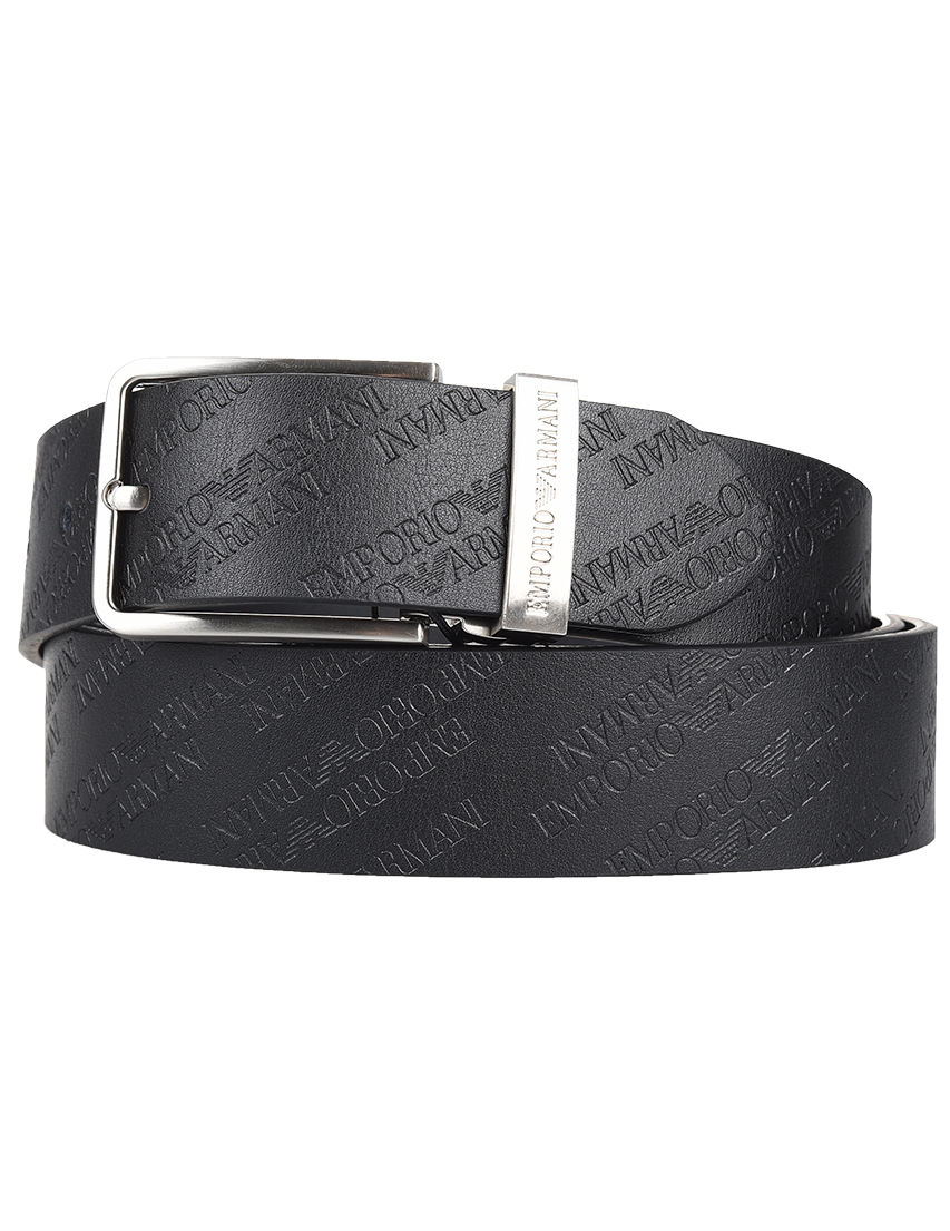 Мужской ремень EMPORIO ARMANI 221-logo_black