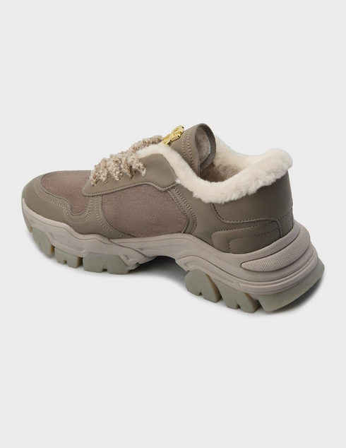 женские коричневые Кроссовки Helena Soretti LEMON-26-06_brown - фото-2