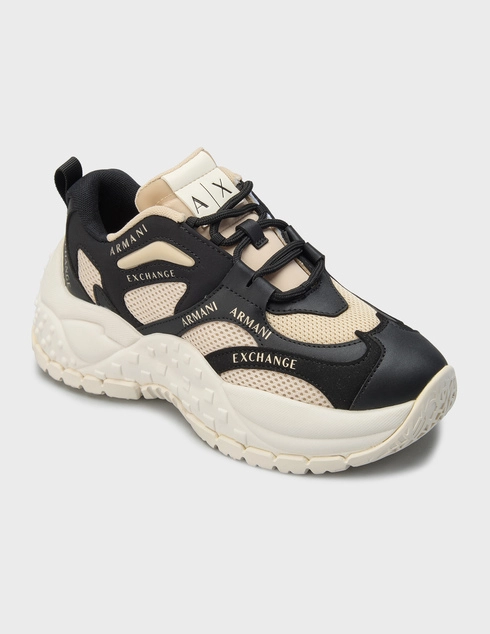 бежевые Кроссовки Armani Exchange XDX120-XV708-MZ290_beige