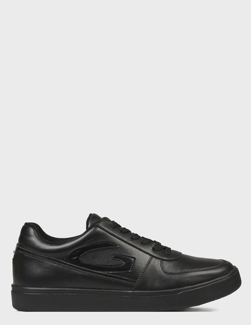 мужские черные кожаные Кеды Alberto Guardiani GU0052BLK_black - фото-5