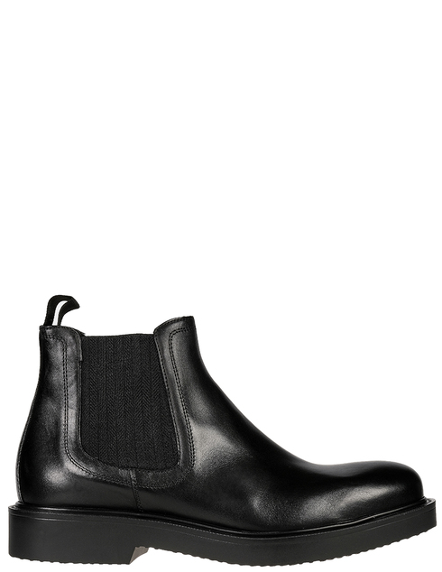 мужские черные кожаные Ботинки Giampiero Nicola 34423_black - фото-5