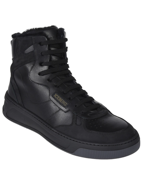 черные Кроссовки Iceberg 1220-М-К-NB_black