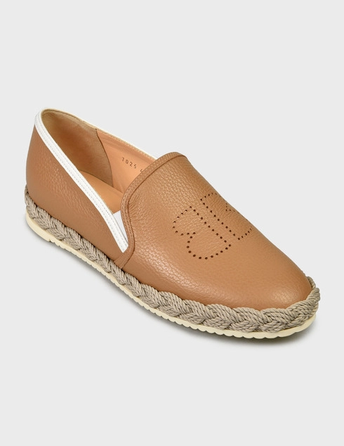 коричневые Слипоны Ballin 7025-brown