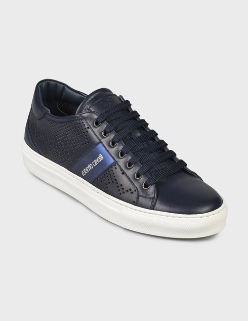 синие Кеды Roberto Cavalli 1002-blue
