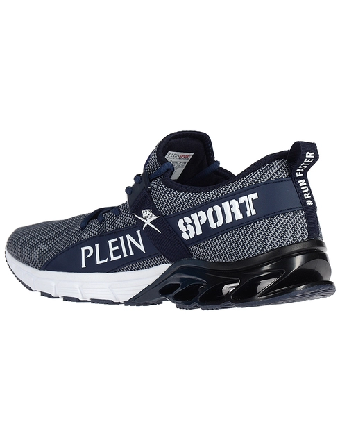 мужские синие Кроссовки Plein Sport 610_blueT - фото-2