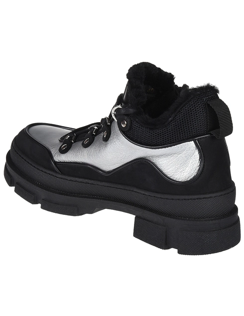 женские серебряные Полуботинки Stokton 631-М-NB-silver - фото-2