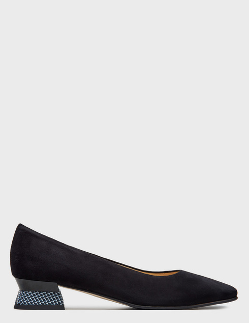 женские черные замшевые Туфли Brunate 32170_black - фото-5
