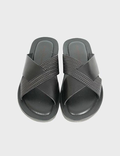 черные мужские Шлепанцы The Sandals Factory 7280-var 4325 грн