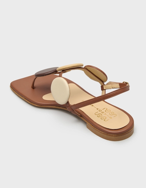 женские коричневые Сандалии SIANO VIA ROMA 060_brown - фото-2