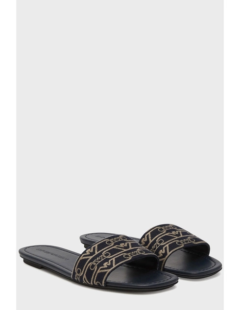 синие Шлепанцы Emporio Armani EMPORIO_ARMANI_10855
