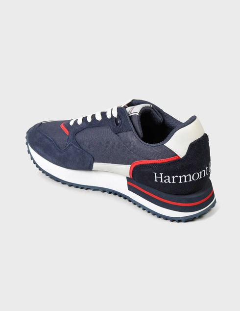 мужские синие Кроссовки Harmont&Blaine EFM212-080-6160-blue - фото-2