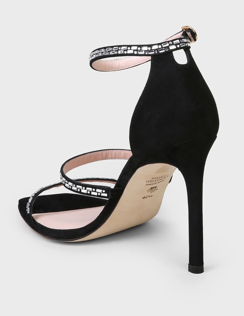 женские черные Босоножки Stuart Weitzman SW-SS20-9L53055-SABRINE-black - фото-2