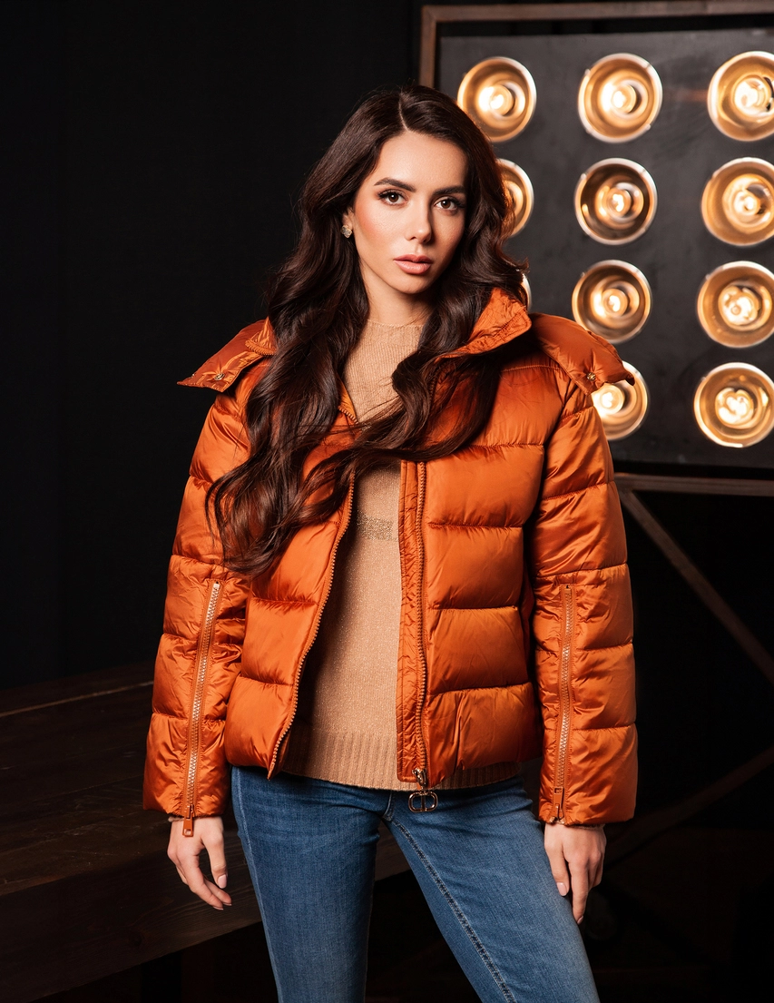 Куртка Twin-set AGR-232TP2221-10785_brown_181536 (Рудий) в