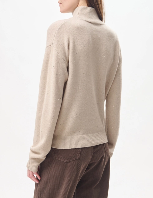Kaos KT021-wool-paet-light-grey_beige фото-4