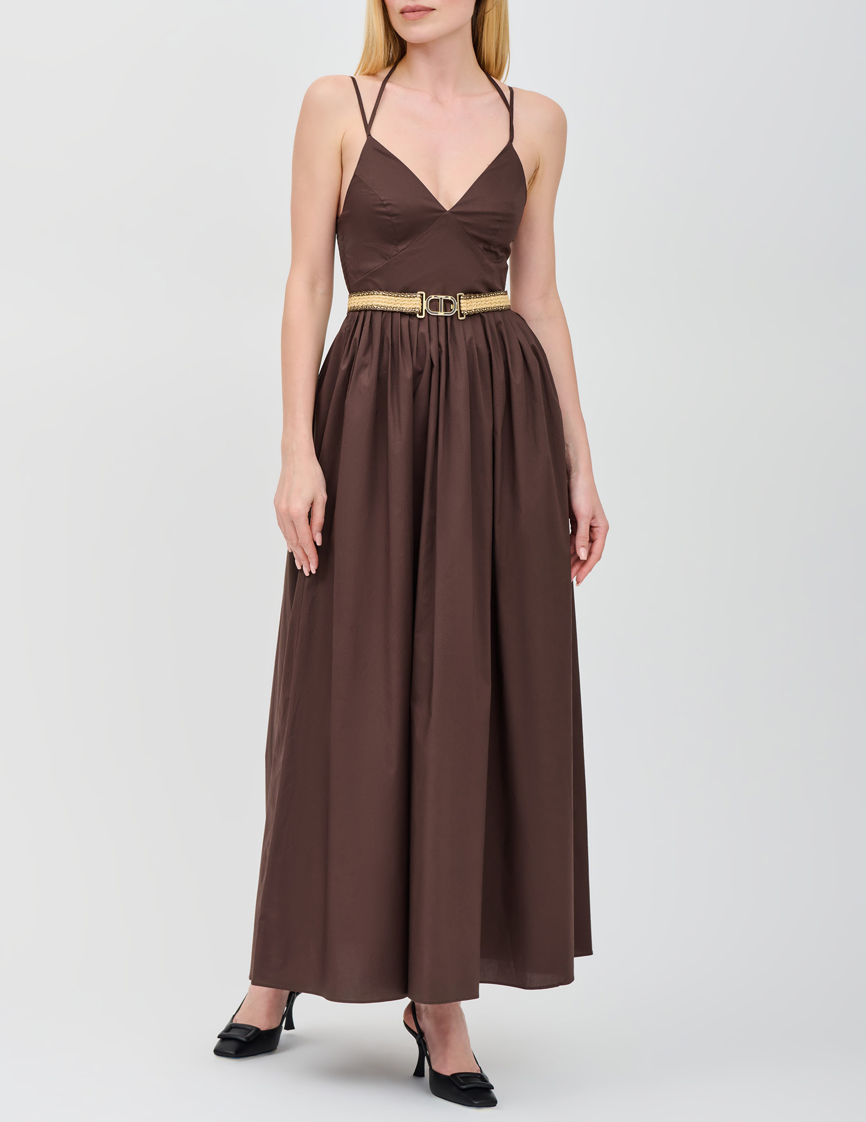 

Платье, Коричневый