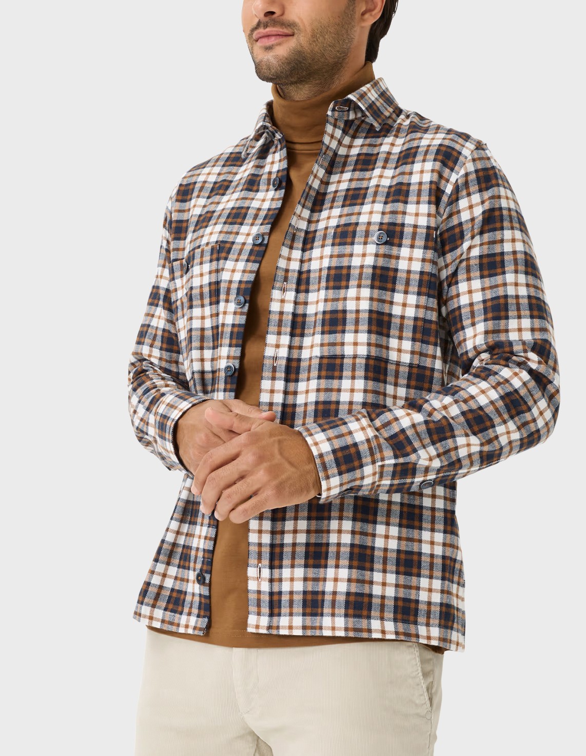 

Рубашка, Коричневый