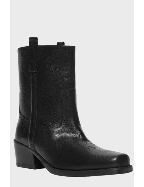 черные Полусапоги Weekend Max Mara MAX_MARA_1662
