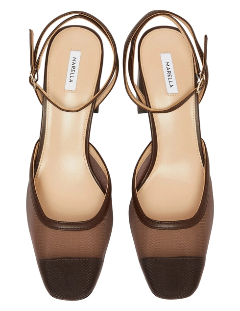 женские коричневые Босоножки Marella 35211266.1 - фото-2