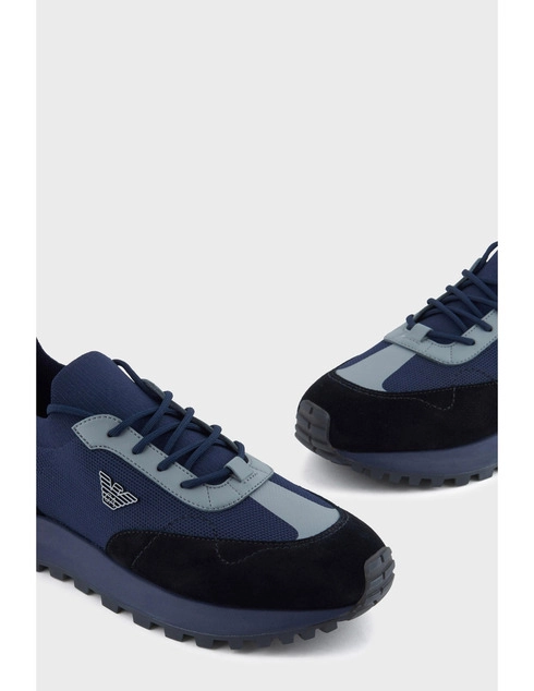 синие мужские Кроссовки Emporio Armani EMPORIO_ARMANI_10968 17464 грн