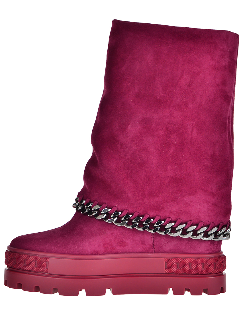 розовые Сапоги Casadei 080-130_fuxia размер - 38