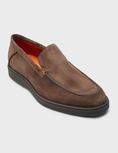 коричневые Туфли Santoni 17824-50_brown