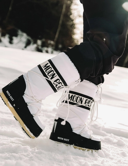 белые женские Сапоги Moon Boot ws368_white 12831 грн