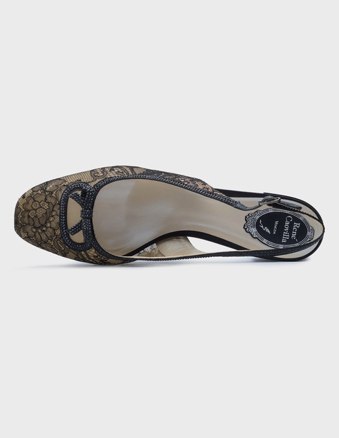 черные женские Босоножки Rene Caovilla 301_black 39606 грн