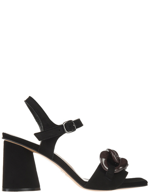 женские черные замшевые Босоножки Jeannot 52391_black - фото-5