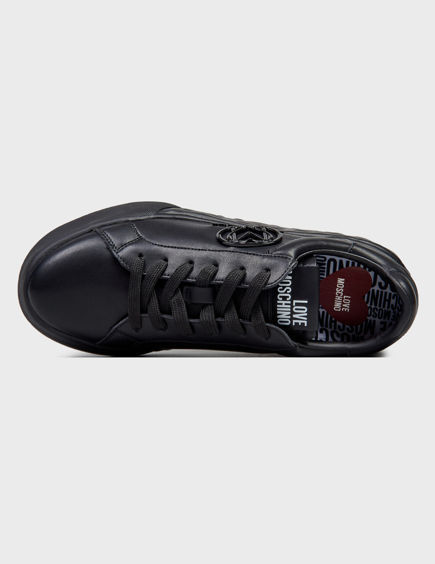 черные женские Кеды Love Moschino 15914_black 7663 грн