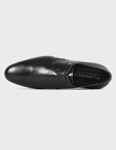 черные мужские Туфли Florian 801-black 3185 грн