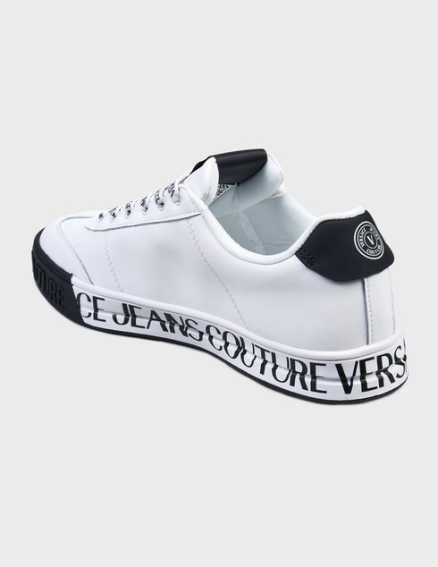 мужские белые Кеды Versace Jeans Couture 74YA3SK6ZP262-003 - фото-2
