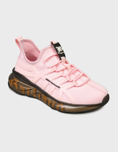 розовые Кроссовки John Galliano 14564_pink