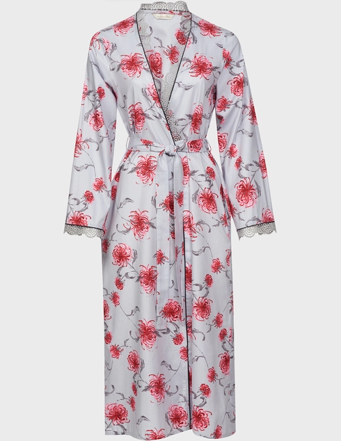 Nora Rose 1327-Floral-Print-gray фото-1